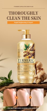 Turmeric Exfoliating Body Wash - Image 9